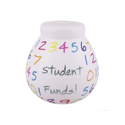 This colourful saving pot will add some style to your student room